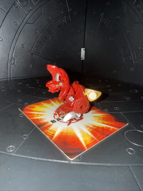 BAKUGAN MECHTANIUM SURGE Pyrus Fusion Dragonoid (New - Blister!! - Rare