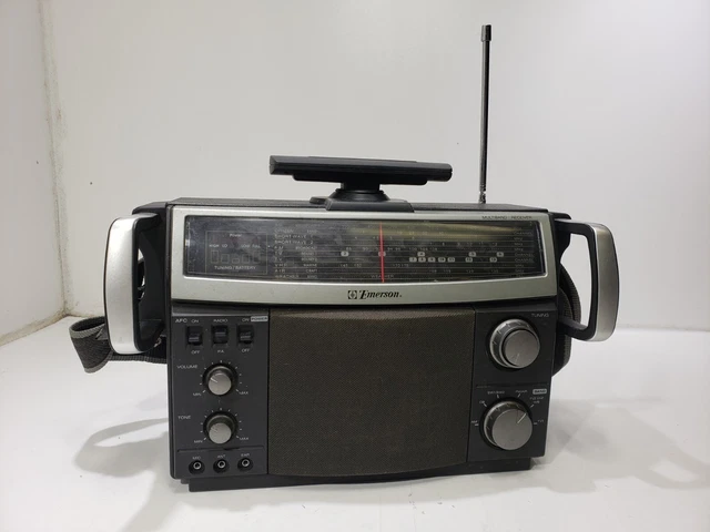 Emerson Multi-Band Receiver Model No: MBR-1 W/Band Weather Air Radio Tested