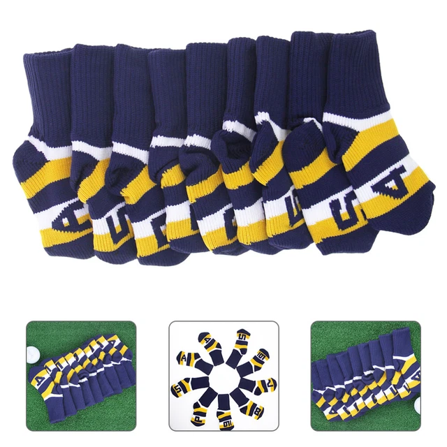 9 pezzi coperture putter golf club sleeves golf putter sleeves golf c