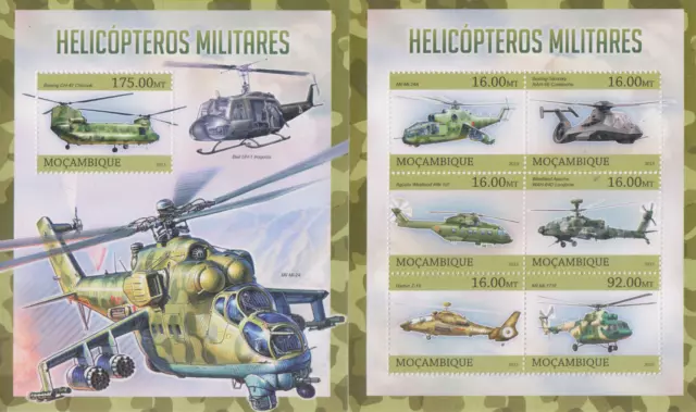 Militärhubschrauber Mosambik Postfrisch 4596