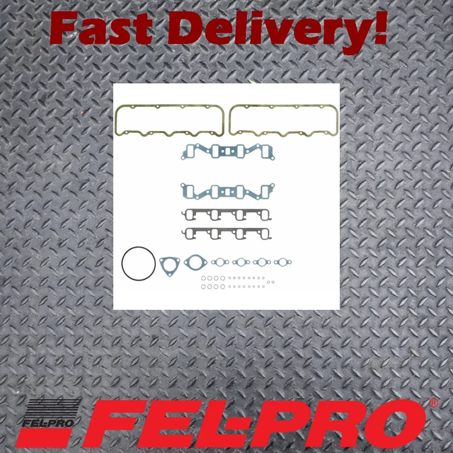 FELPRO HEAD GASKET Set w/o Head Gasket suits Chevrolet 6.5 Litre (395D