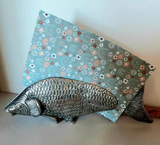 Tire-bouchon poisson bronze zoomorphe Maxram design années 70