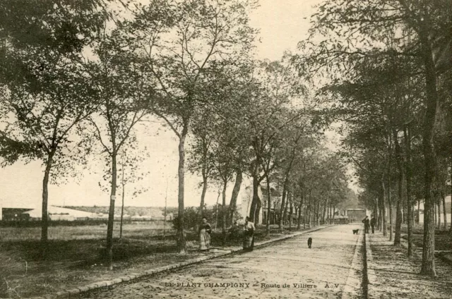 CHAMPIGNY SUR MARNE Le Plant Champigny Route de Villiers