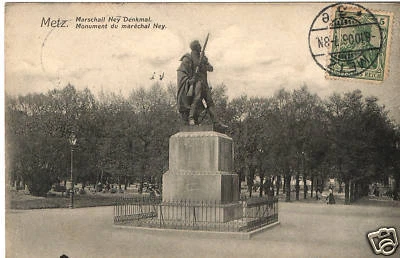 CPA 57 METZ  monument du maréchal Ney