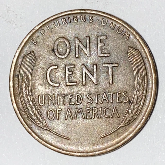 1 US Lincoln Wheat Cent Penny Roll 1943 Steel/1909-P AU/UNC (50 Coins) Vintage 6