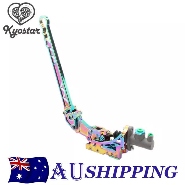 Universal Hydraulic Drifting E-Brake Vertical Horizontal Handbrake Neo Chrome