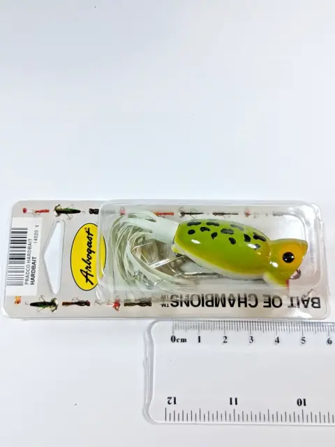 ARBOGAST FISHING LURE Hula popper, Frog Trout, Bass, Tarpon, Barra lure.  $14.99 - PicClick AU