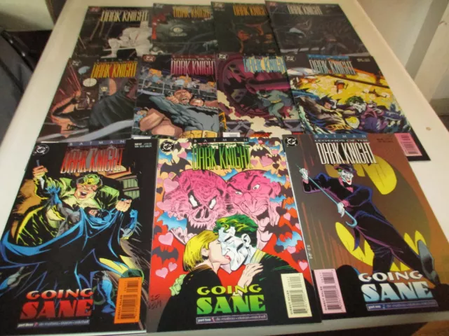 Batman-Legends of Dark Knight # 65-75--Complete Run--Joker Arc--1994-95--VF/VF+