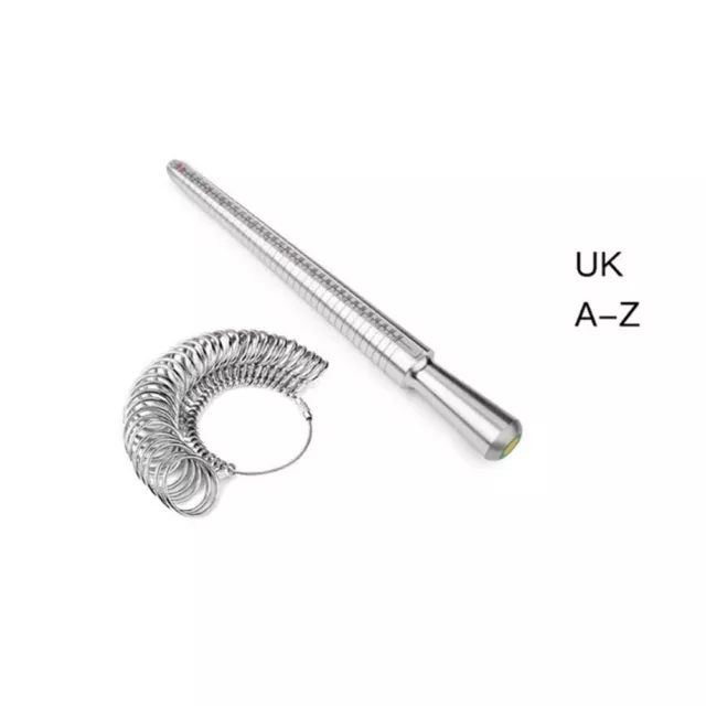 HOT UK and US Ring Sizer Finger Sizing Measuring Tool Set for Jewelry Making 2