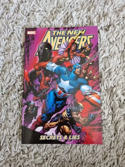 the new avengers secrets & lies graphic novel