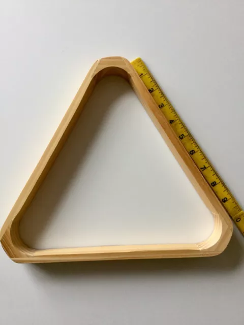 Small Defects!!!  Light Wooden Pool Table Triangle  (Size Pls View The Images)