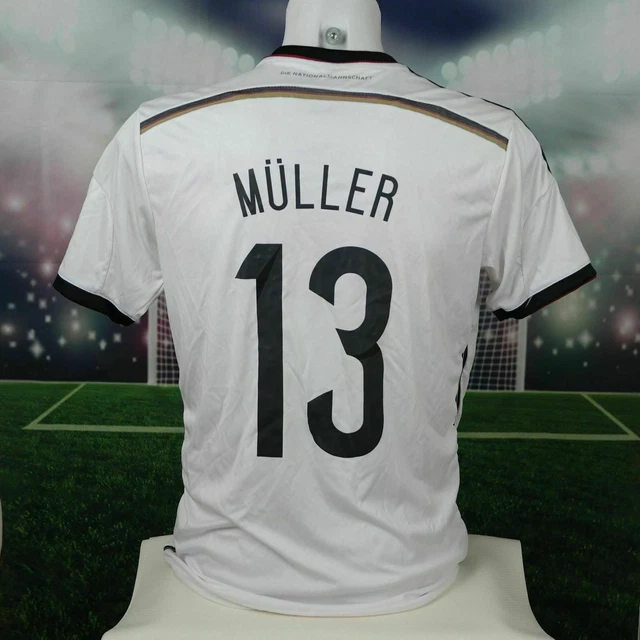 MAGLIA CALCIO ADIDAS MULLER 13 Germania 2014 Campione del Mondo