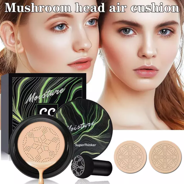 Air Cushion Mushroom Head CC BB Cream Foundation Concealer Moisturizing Beauty