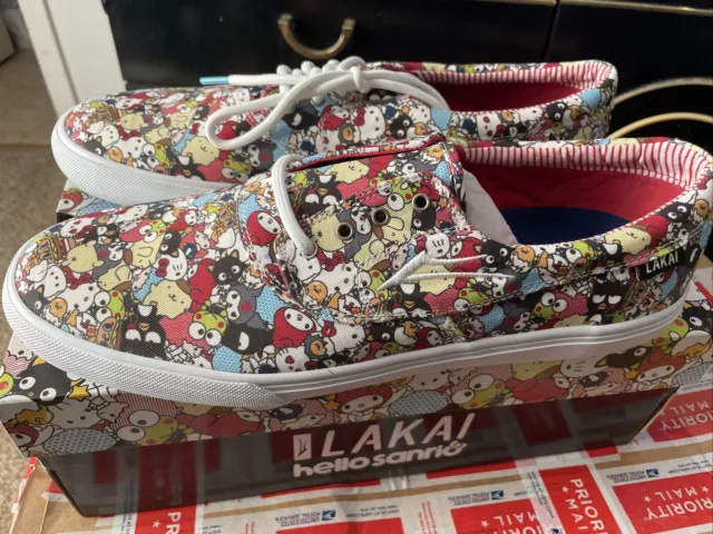NEW MEN S 6 Lakai X Hello Sanrio Camby Black Suede Skate Shoes Hello Kitty 34.99 PicClick