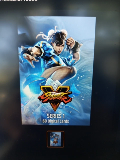 Genuine Capcom Street Fighter NFT Cards Cards Trading Pack Digital