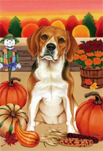 Autumn (TP) House Flag - Beagle 67007