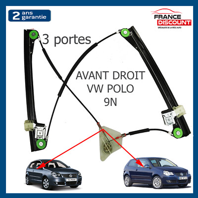 Moteur Lève-vitre Avant Droit Pour Renault Clio 3 Break Grandtour - Électrique, Compatible Nombreux Moteurs