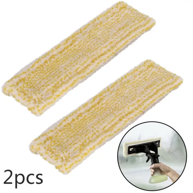 Enhanced Dust and Stain Removal with Microfibre Mop Cloth for Karcher WV2 5
