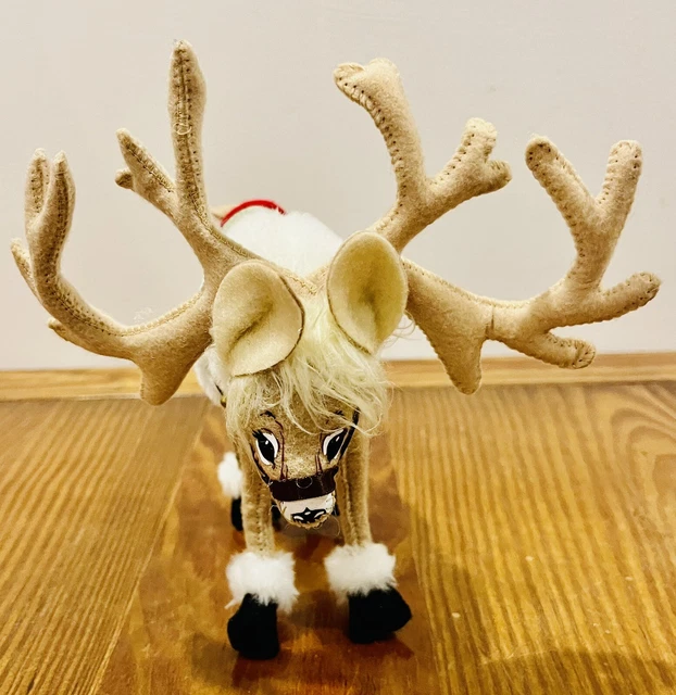 Retired 2013 Annalee CHRISTMAS REINDEER with BLANKET • Made In The USA MINT Retired 2013 Annalee CHRISTMAS REINDEER with BLANKET • Made In The USA MINT