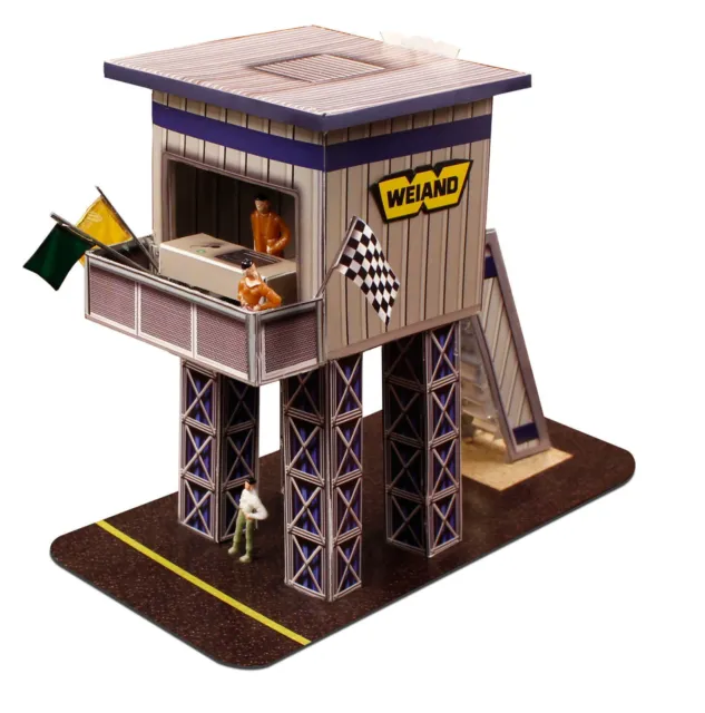 1:64 Scale Slot Car Photo Real Marshalling Tower fits Aurora, AFX,  HotWheels