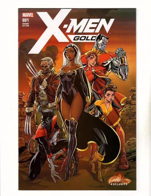 X-Men Gold #1 (2017, Marvel) NM+ J Scott Campbell Variant Cover "A" Ardian Syaf