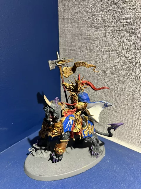 Warhammer AOS Stormcast Eternals Lord Celestant on Dracoth