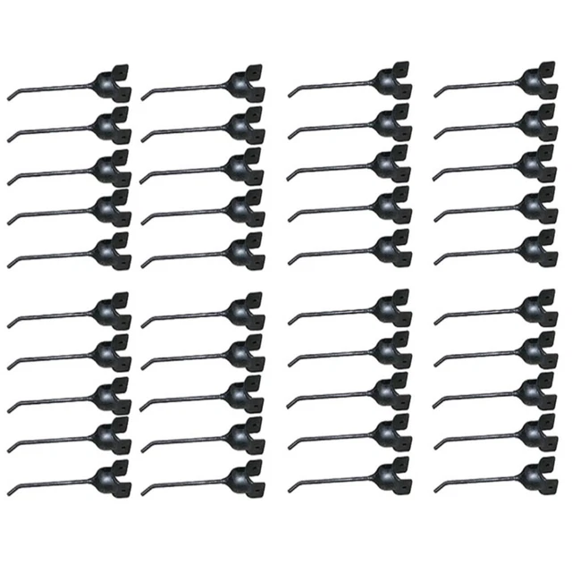 Forty Rubber Mounted Teeth Fits AGCO AUS2888001 Fits Ford 850612 Fits JD AE24953