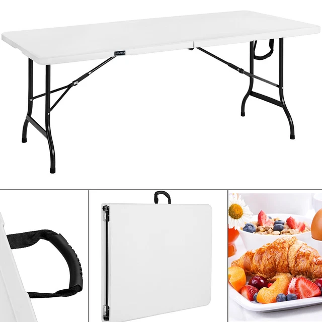 B-Ware Klapptisch Buffettisch Esstisch Gartentisch Campingtisch Tisch 182cm