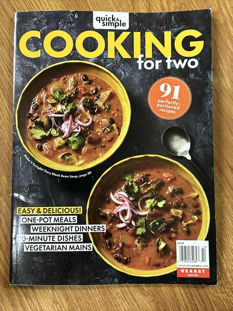 QUICK & SIMPLE Baking Magazine Cooking For Two Magazine January 16 2023