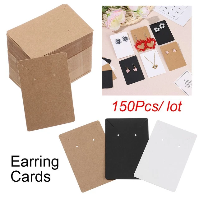 Paper Tags DIY Ear Studs Packaging Earring Racks Earring Cards Display Cards