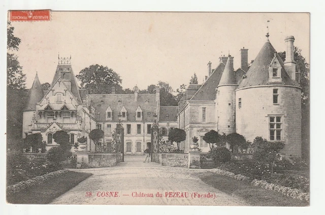 COSNE SUR LOIRE - Nievre - CPA 58 - le Chateau du Pezeau