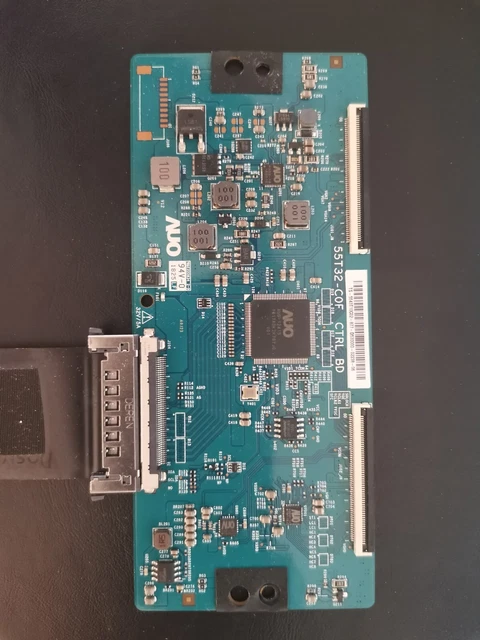 PLATINE T-CON  pour tv thomson 43ud6206w avec lvds et nappes