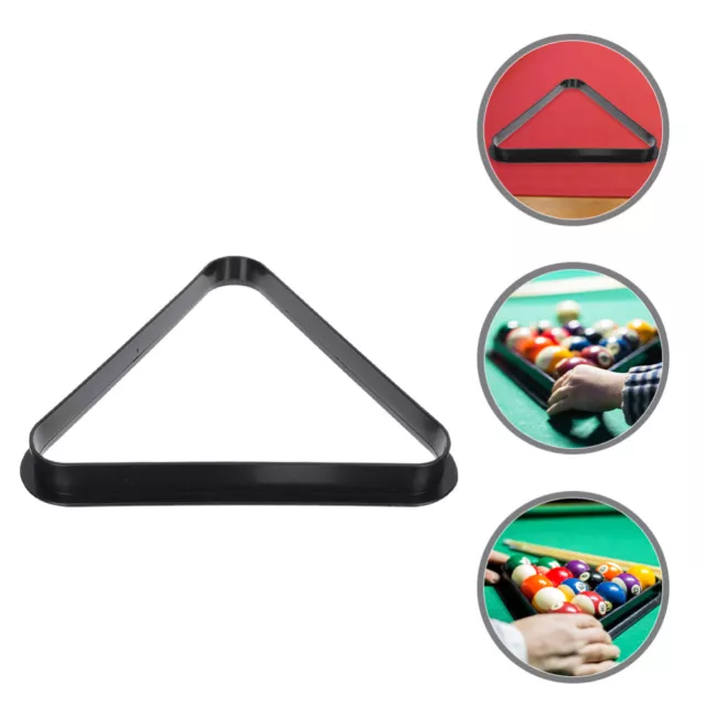 Games Billiard Balls Holders Pool Table Balls Rack Triangle Billiard Organizer