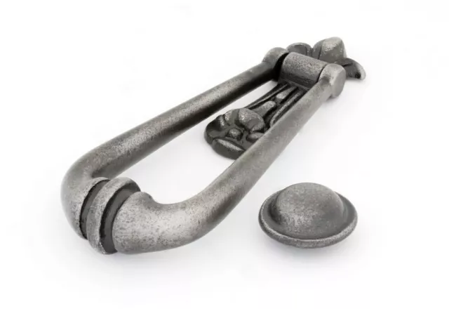 From The Anvil 33610 Antique Pewter Loop Door Knocker