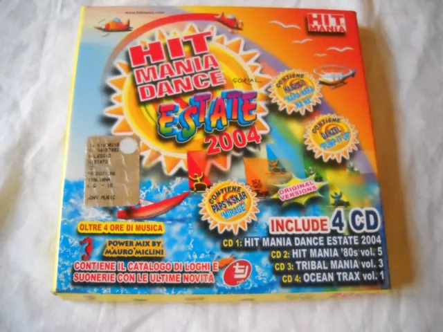 Various Artists  HIT MANIA DANCE ESTATE 2004  Box 4 CD