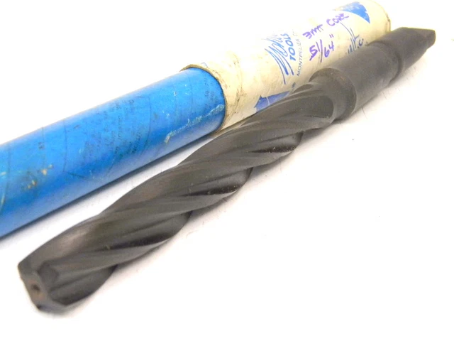 New Surplus Mohawk Usa 51/64" 3Mt Taper Shank Core Drill .7969" 4-Flute