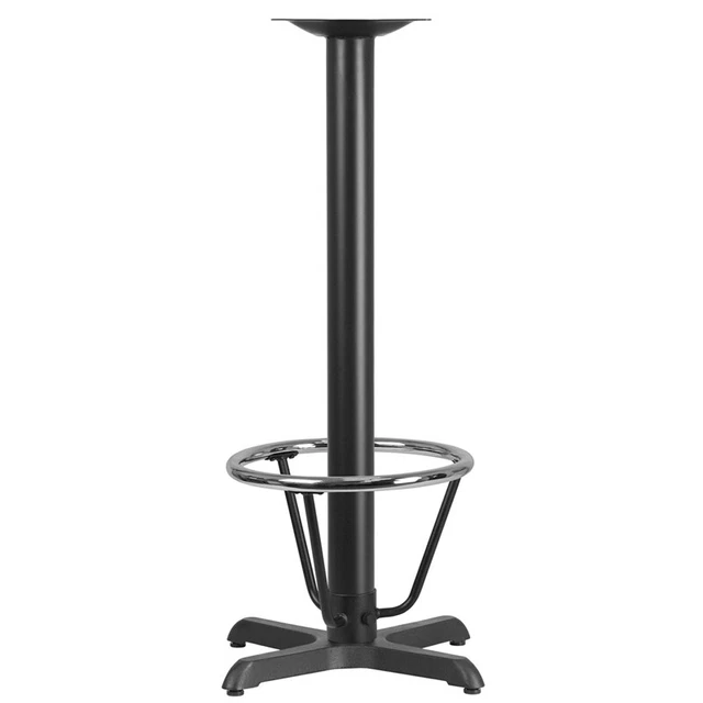 Flash Furniture 22 x 22 Restaurant Table X-Base with 3 Dia. Bar Height Column