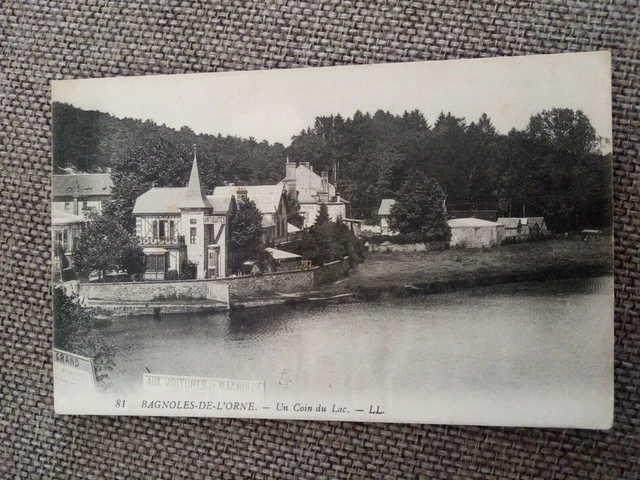 Cpa Cars Of The Orne A Corner Of The Lake