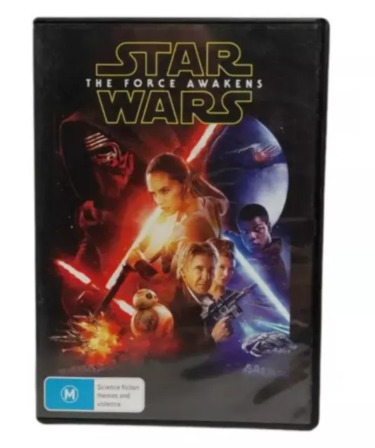 Star Wars The Force Awakens very good condition dvd region 4 t505