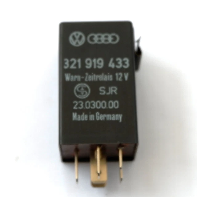 NOS VW GOLF Mk1 & PORSCHE 914 924 Warning Buzzer Chime Relay 321919433