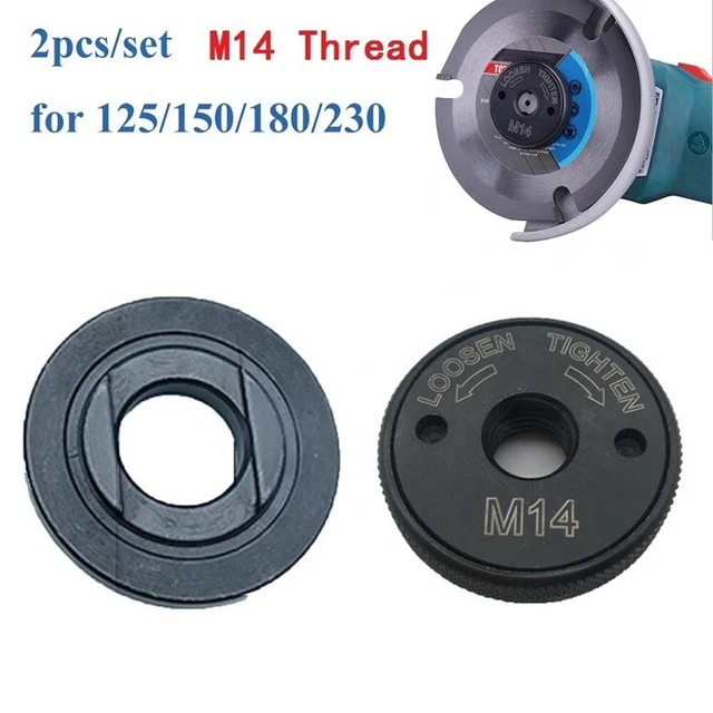 ??crou de serrage ?? lib??ration rapide pour meuleuse d'angle Flex 115 125 180 2