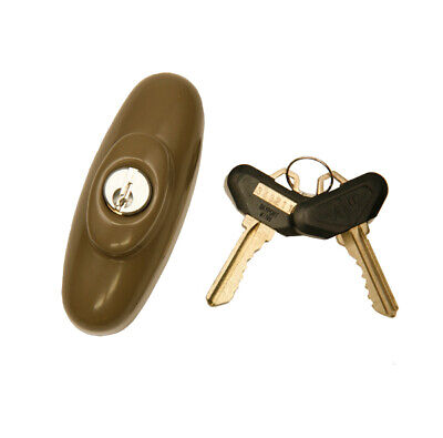 Andersen Tribeca Style - Exterior Keyed Lock with Keys (Right Hand) in Stone
