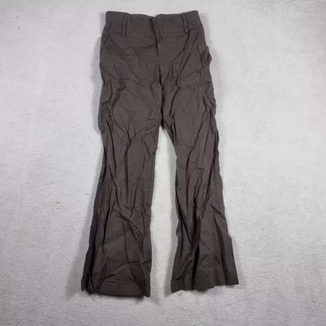 Cue Womens Chino Pants Size 6(AU) or 26W 27L Brown Straight Relaxed Fit