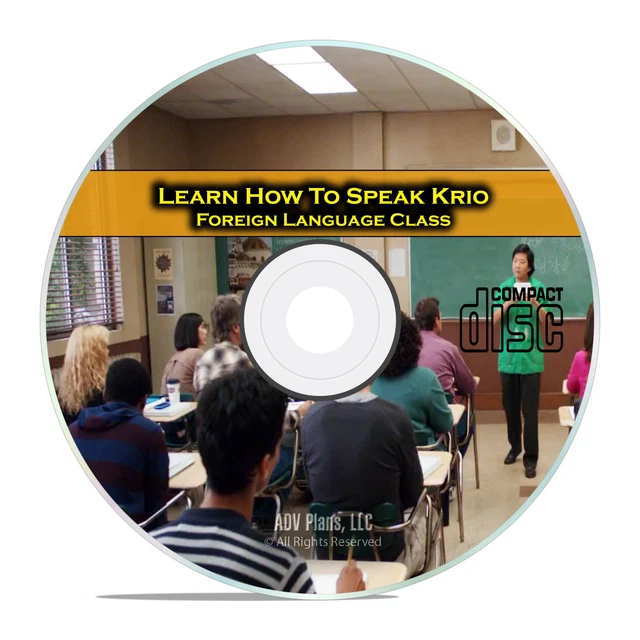 Learn How To Speak Krio, Fluent Foreign Language Training Class, CD G97