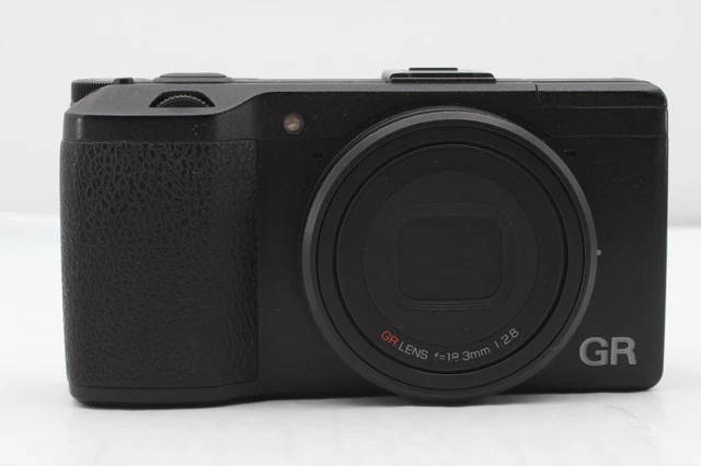 【NEAR MINT】 RICOH GR 16.2MP Digital Compact Camera Black JAPAN 3