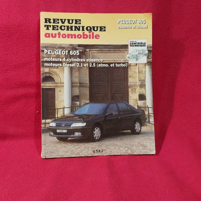 Revue Technique Automobile peugeot 605