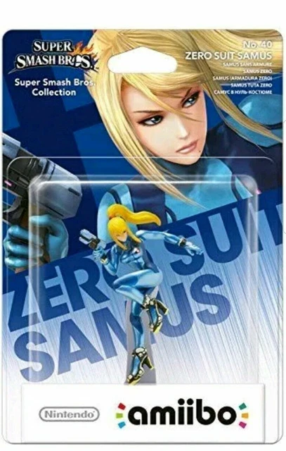 AMIIBO ZERO SUIT Samus (Super Smash Bros Series) NEUF SOUS BLISTER EUR 24,99 - FR