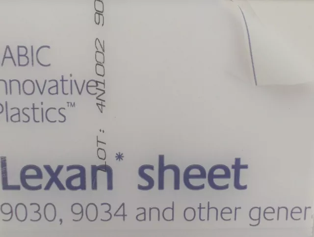 0.75 mm A3 Lexan sheet 420 mm x 297 mm,Virtually unbreakable-Glazing-models-etc