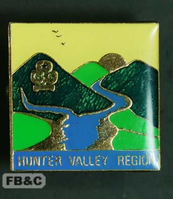 Girl Guides Hunter Valley Region Badge