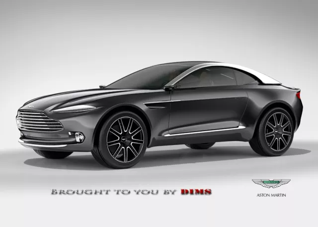 Aston Martin DBX Concept Geneva 2015 hot press kit brochure magazine NO DVD USB!